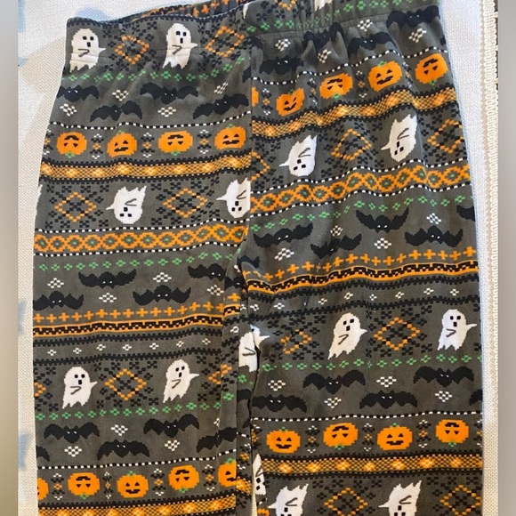 Fleece, Halloween Leggings | M, 7-9 |  Soft, Comfy, Spooky, Ghosts, Pumpkins - Picture 3 of 4
